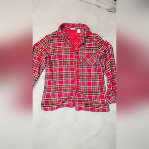 Adonna sleepwear shirt (plaid shirt)